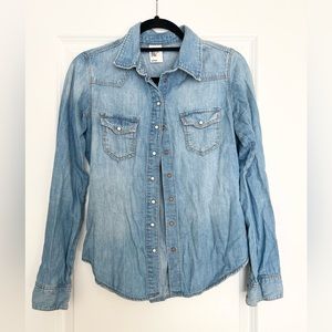 H&M Denim Button Down Shirt